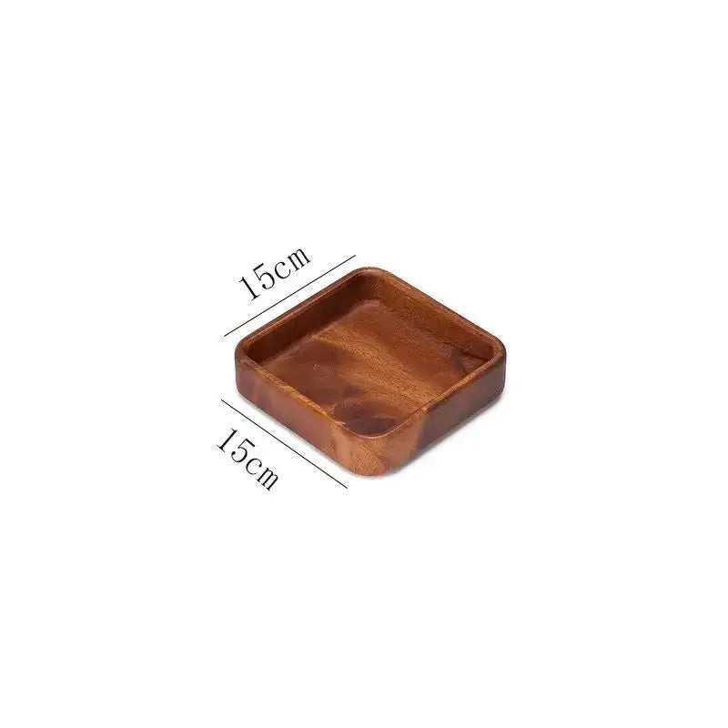 Stackable Wooden Tray Desktop