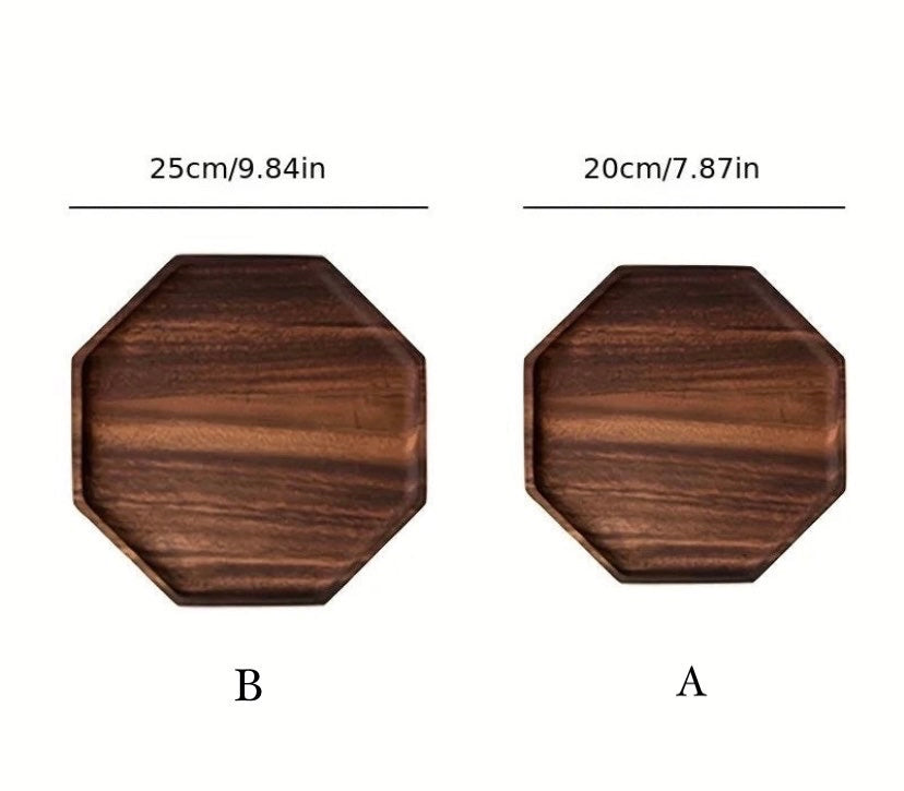 Creative Acacia Wood Plate