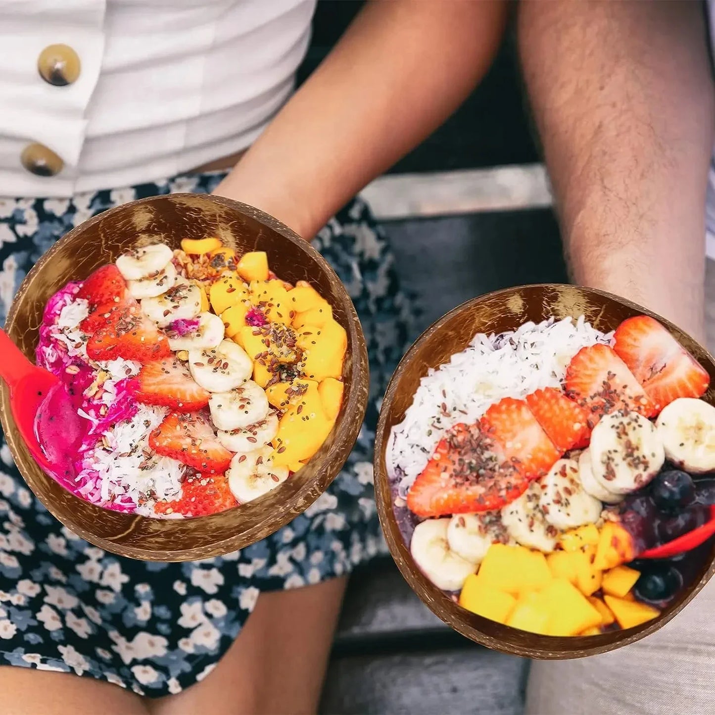 Natural Coconut Shell Bowl